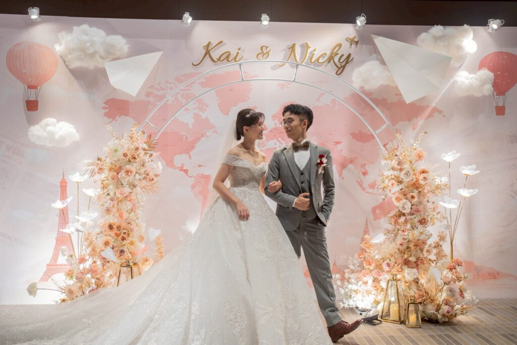 婚禮佈置是漂亮照片的基礎