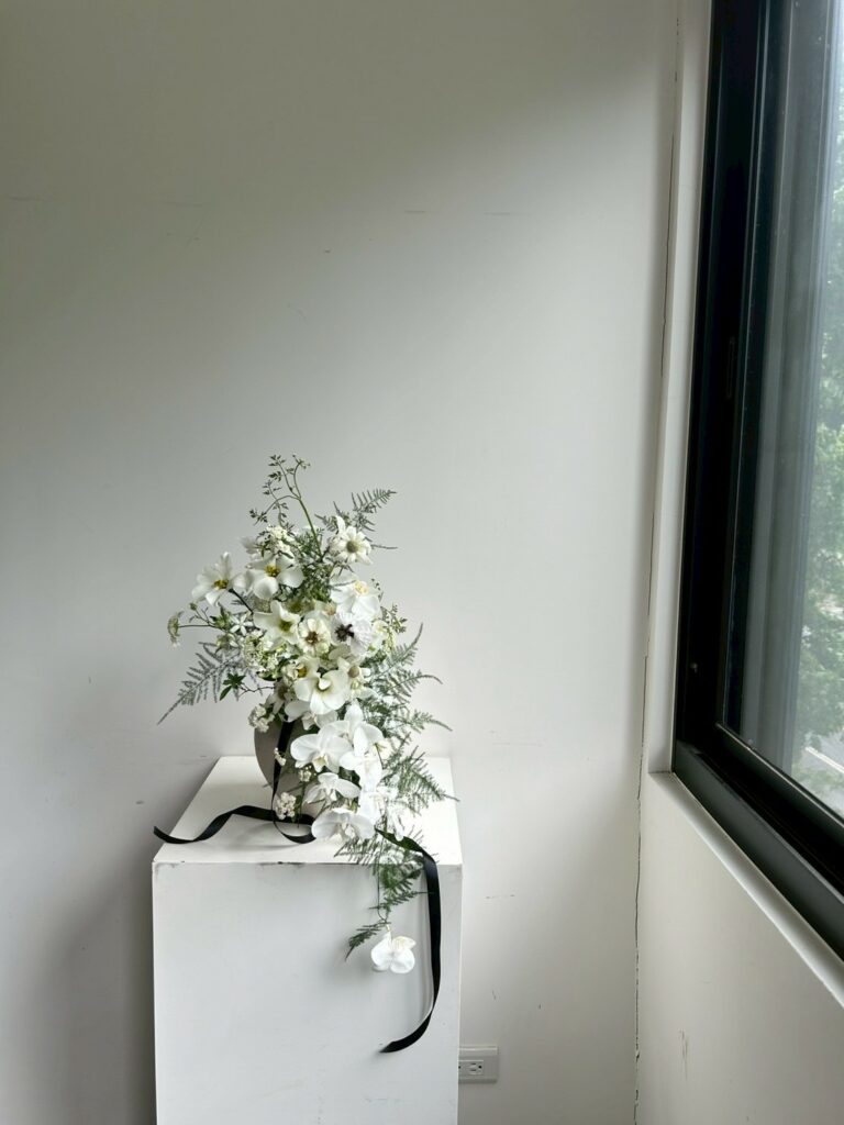 村家鮭女鮮花捧花(瀑布式)